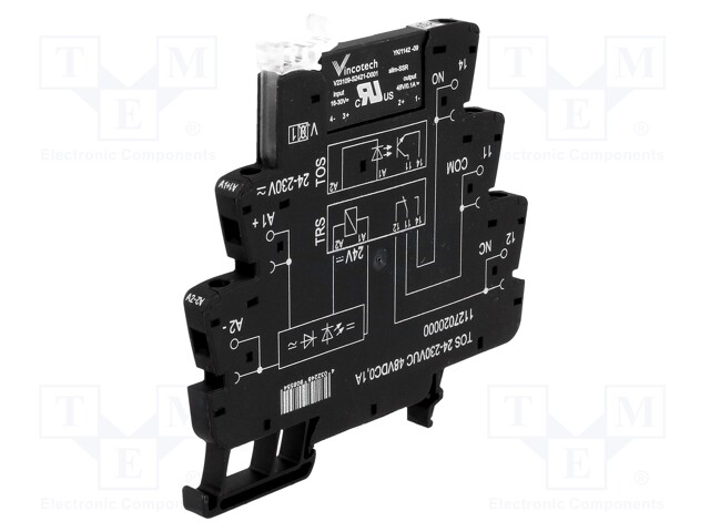 Relay: interface; SPDT; Ucntrl: 24÷230VDC; Ucntrl: 24÷230VAC; 100mA