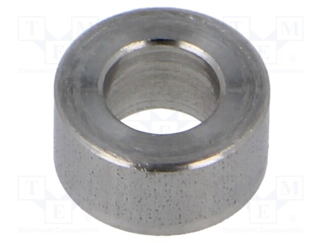 Spacer sleeve; 5.3mm; cylindrical; stainless steel; Out.diam: 5mm