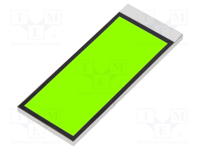 Backlight; LED; Dim: 55.75x22.86x2.5mm; yellow-green; 46.8x19mm