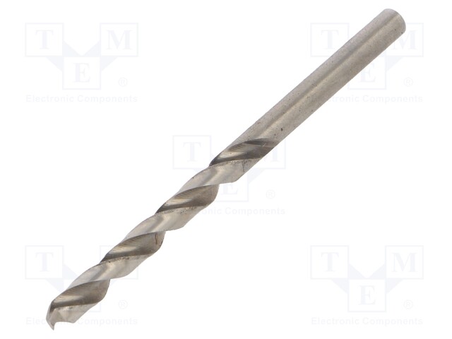 Drill bit; for metal; Ø: 5mm; Overall len: 86mm; HSS; 1pcs.