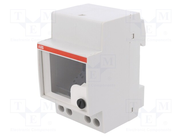 Meter; for DIN rail mounting; 0÷2500A; Class: 1,5; 50÷60Hz; IP20