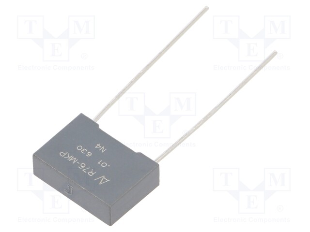 Capacitor: polypropylene; 0.01uF; ESR: 63.66mΩ; THT; ±5%; -55÷110°C