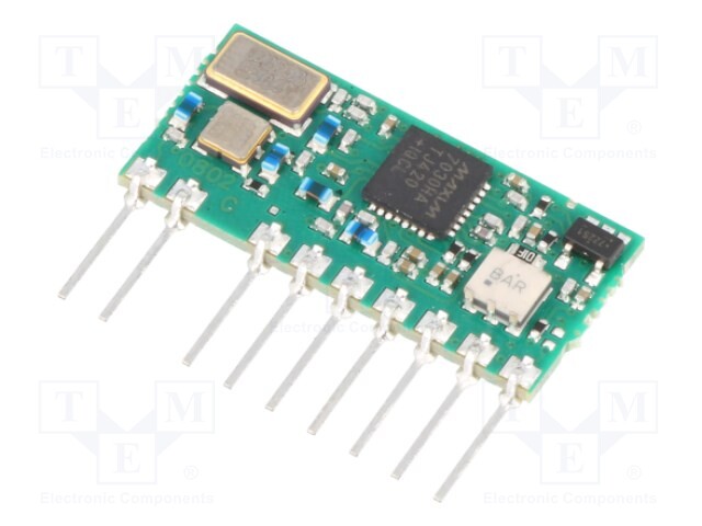 Module: RF; AM transceiver; AM,ASK; 433.92MHz; -110dBm; 5VDC; 10mW