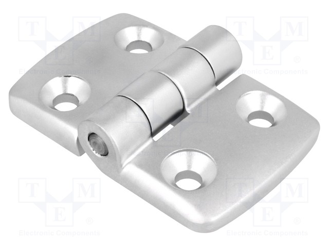 Hinge; Width: 72mm; aluminium; H: 48mm