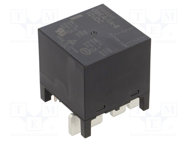 Relay: industrial; SPST-NO; Ucoil: 12VDC; 50A; Series: G9KB; panel