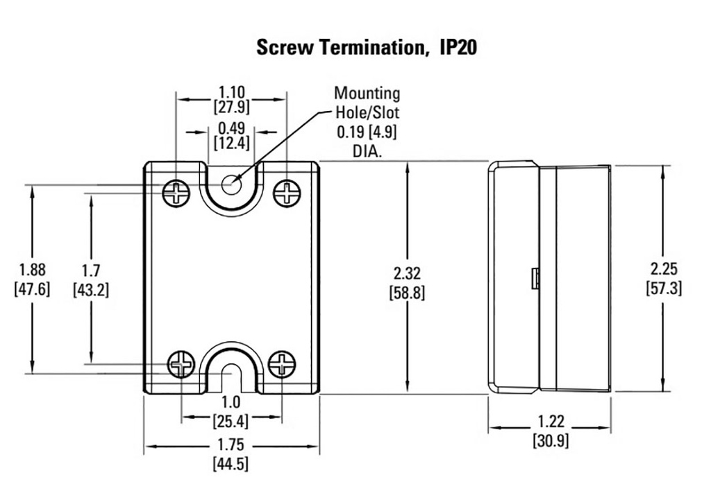 Relay: solid state; Ucntrl: 3÷32VDC; 50A; 24÷280VAC; on panel; IP00