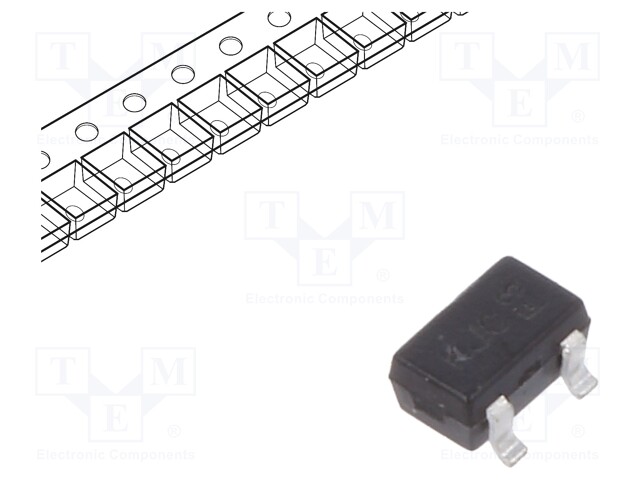 Diode: switching; SMD; 75V; 0.15A; 4ns; Package: reel,tape; SOT323