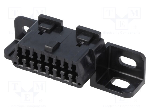 Connector: diagnostic OBD II; socket; female; PIN: 16; 30V