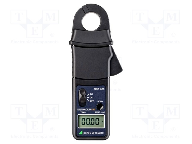 AC/DC digital clamp meter; Øcable: 25mm; LCD 3,5 digit (3999)