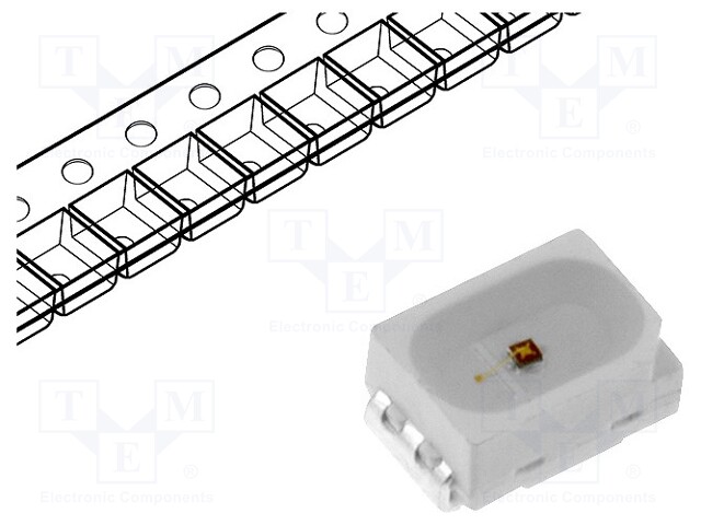 LED; SMD; 3020; yellow; 210÷280mcd; 3x2x1.3mm; 120°; 1.8÷2V; 20mA