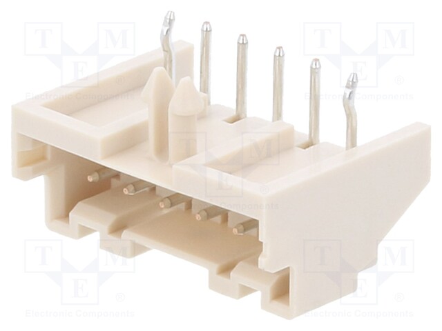 Wire-board; socket; male; XA; 2.5mm; PIN: 6; THT; 250V; 3A; -25÷85°C