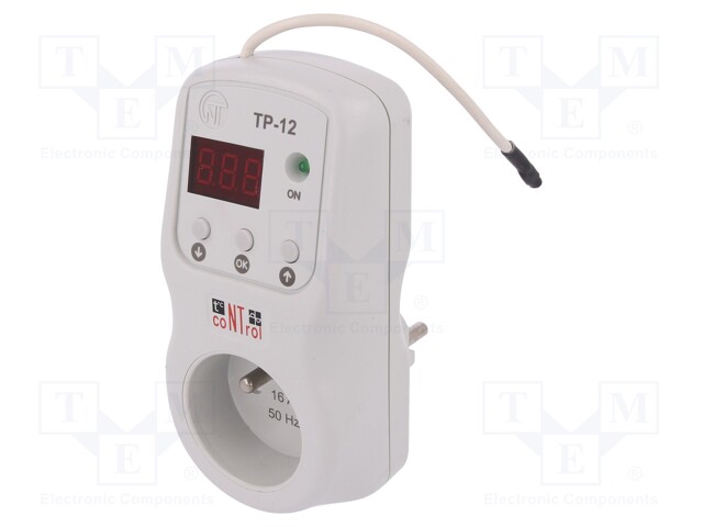 Module: regulator; digital; temperature; Temp: -10÷45°C; 230VAC