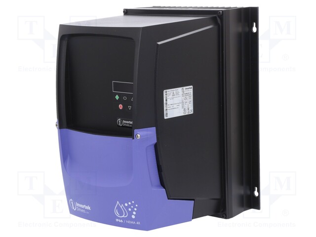 Vector inverter; Max motor power: 7.5kW; Out.voltage: 3x400VAC