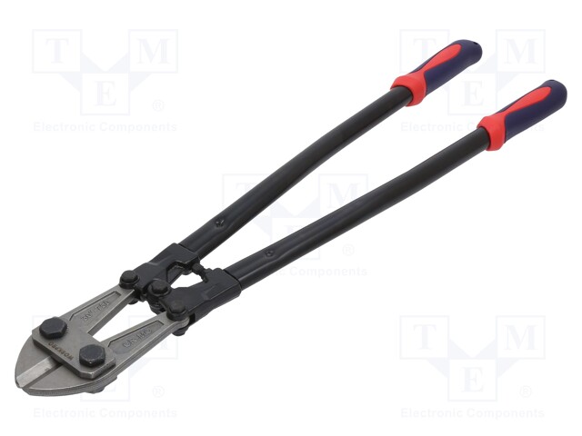 Pliers; cutting; 760mm; Tool material: chromium plated steel