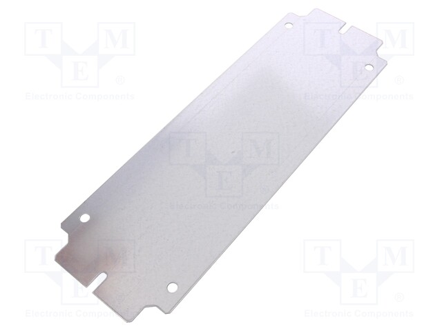 Mounting plate; steel; RITTAL-1589510; Plating: zinc