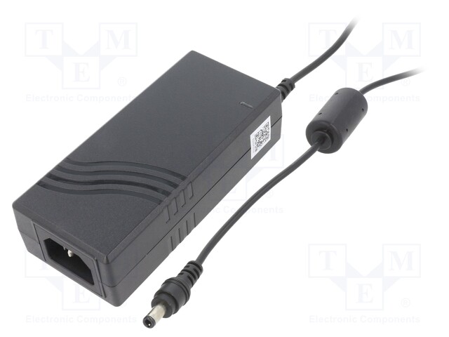 Power supply: switched-mode; 24VDC; 2.08A; Out: 5,5/2,5; 50W; 89%