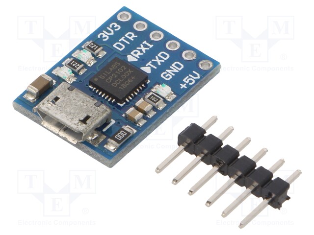 Module: converter; USB-UART; CP2102