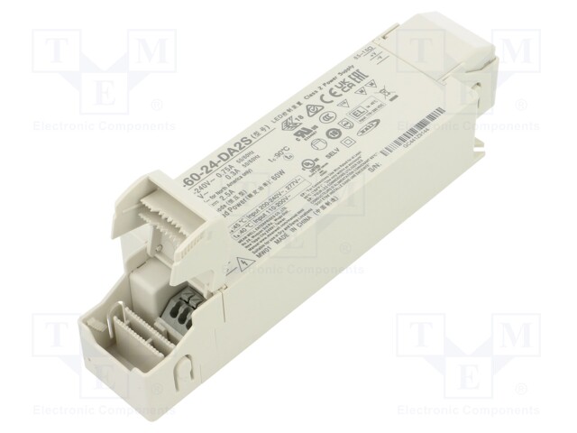 Power supply: switching; LED; 60W; XLC-60; -25÷90°C; OUT: 1