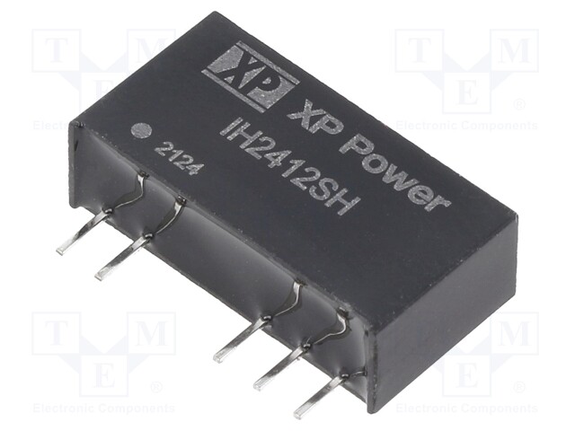 Converter: DC/DC; 2W; Uin: 24V; Uout: 12VDC; Uout2: -12VDC; Iout: 84mA