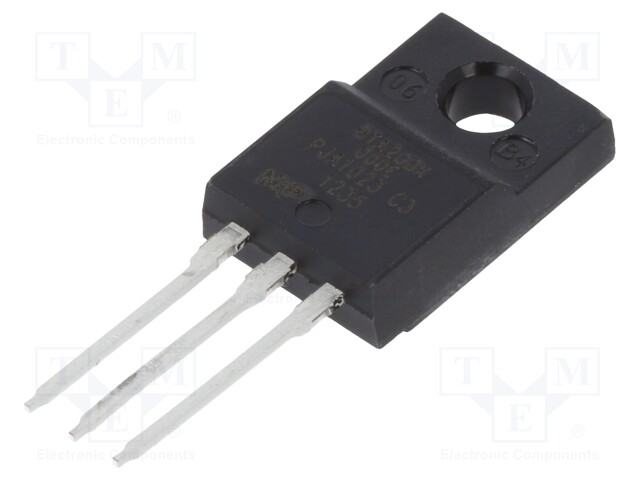 Triac; 800V; 8A; 10mA; THT; sensitive gate; 3Q,Hi-Com; tube; TO220FP