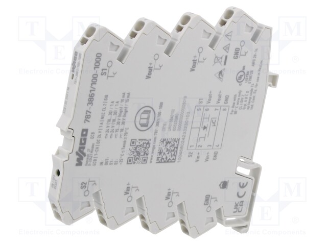 Circuit breaker; Inom: 1A; for DIN rail mounting; IP20; MCB