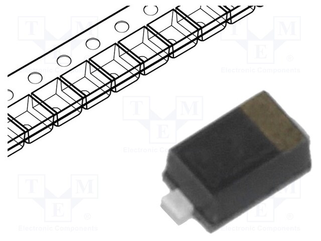 Diode: variacap; 30V; 20mA; SC79; single diode; Package: reel,tape