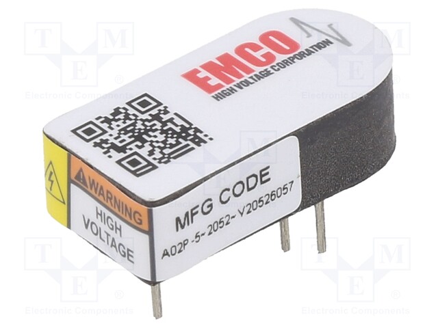 High Voltage DC/DC Converter, Proportional, Positive Output, Fixed, Adjustable, 1 W, 5 mA