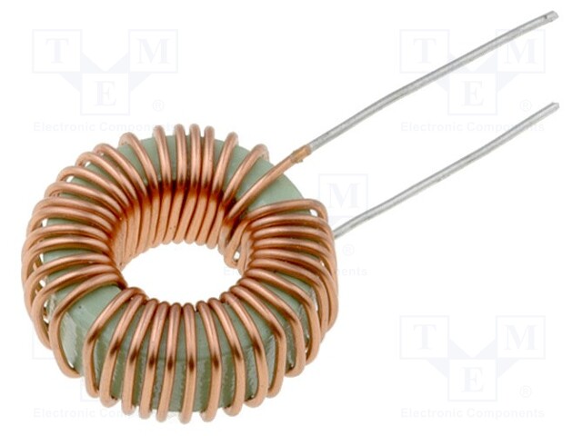 Inductor: wire; THT; 47uH; 10mΩ; 3A