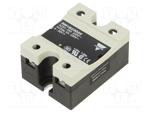 SOLID STATE RELAY, 25A, 4-32V, PANEL