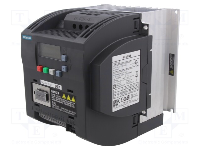 Inverter; Max motor power: 3kW; Out.voltage: 3x400VAC; IN: 6; 7.3A