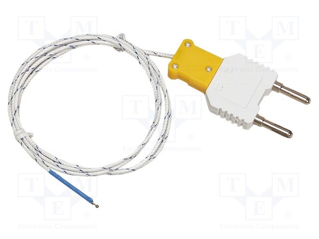 K-type temperature probe; -30÷300°C; 5m