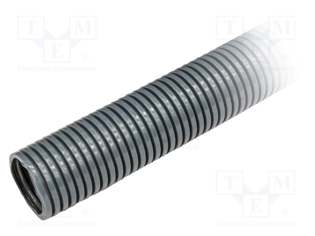 Conduit; ØBraid : 23mm; polyamide; grey; Len: 50m; -40÷120°C