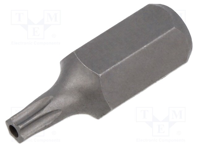 Screwdriver bit; Torx® with protection; T25H; Overall len: 30mm