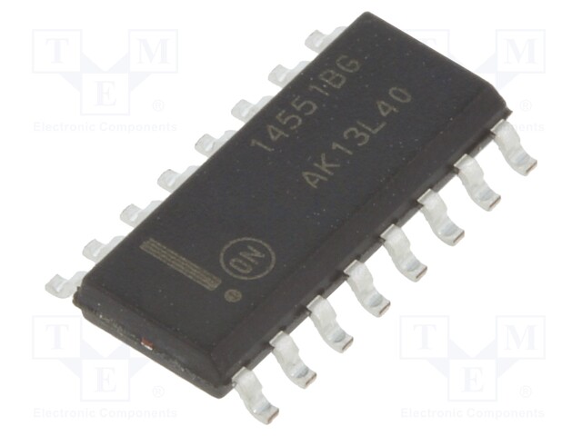 IC: analog switch; demultiplexer/multiplexer; Channels: 4; IN: 4