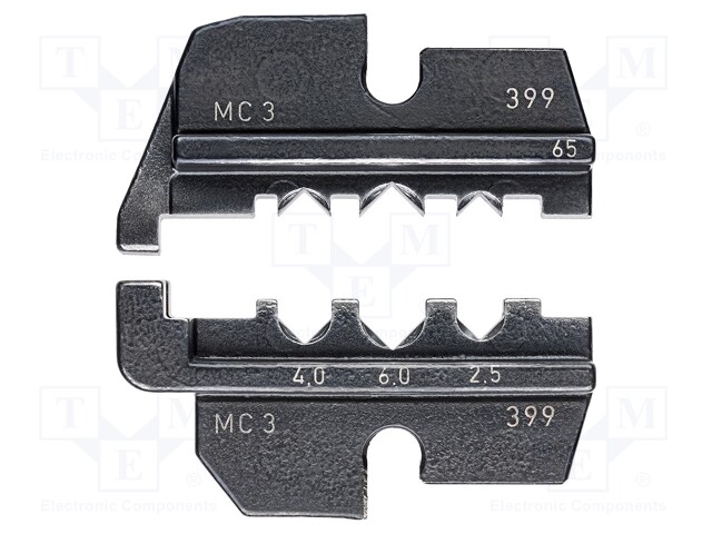 Crimping jaws; Application: KNP.9743