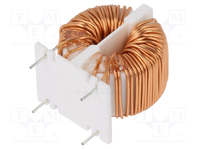Inductor: wire; THT; 5mH; 80mΩ; 250VAC; -25÷120°C; Series: SC; 4A