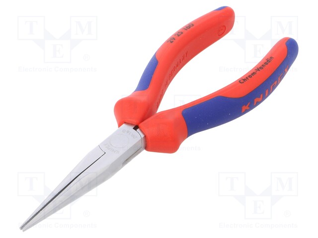 Pliers; half-rounded nose; 160mm; Conform to: DIN/ISO 5745