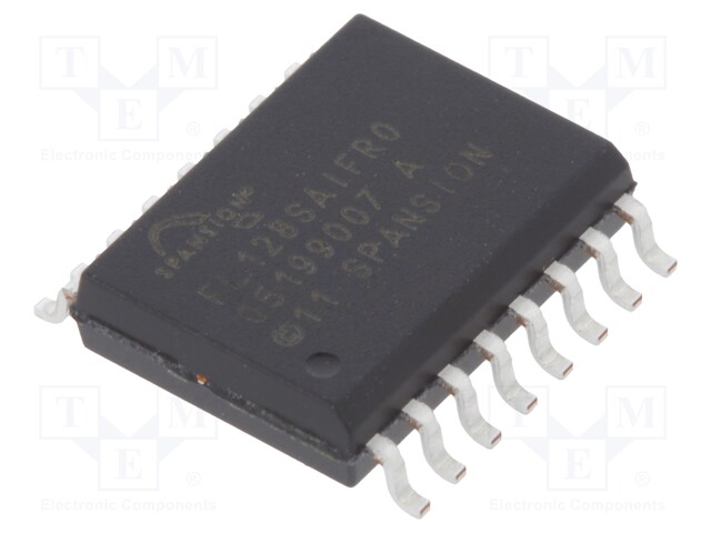 FLASH memory; 128Mbit; SPI; 133MHz; 2.7÷3.6V; SO16; serial