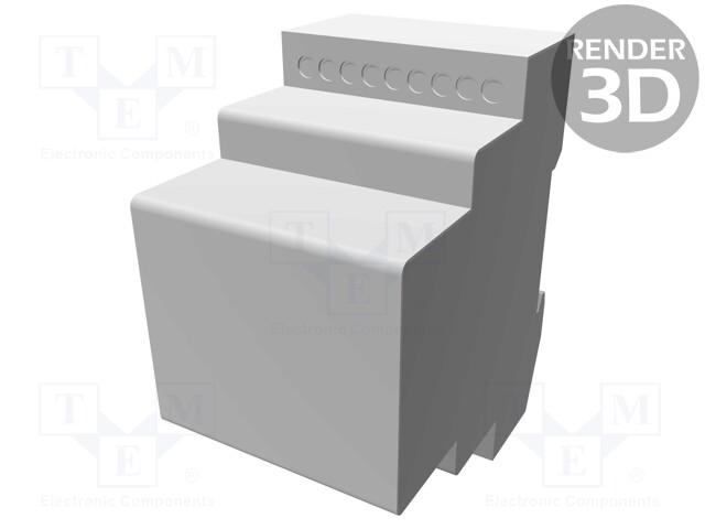 Earth leakage relay; 24÷48VAC; 24÷48VDC; SPDT; DIN; -10÷60°C