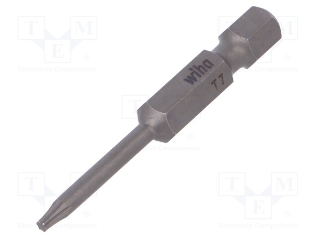 Screwdriver bit; Torx®; TX07; Overall len: 50mm