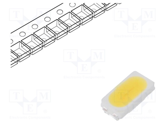 LED; SMD; 3014,PLCC2; white neutral; 10÷15lm; 3700-4258K; 80; 120°