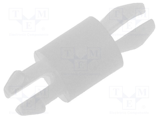 Assembly stud; polyamide; L: 4.8mm; latch/latch; Ø2: 3.18mm