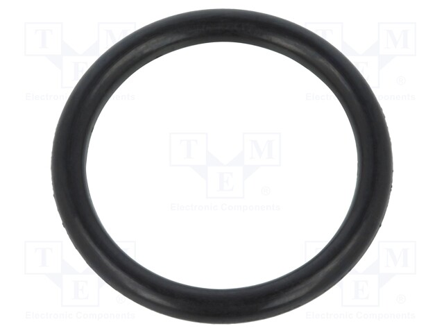 O-ring gasket; NBR; D: 2.5mm; Øint: 19mm; black; -30÷100°C