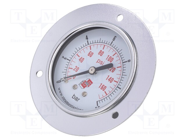 Manometer; 0÷12bar; 63mm; non-aggressive liquids,inert gases