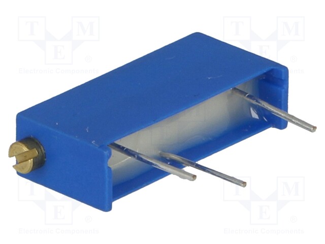 Potentiometer: mounting; multiturn; 1kΩ; 0.75W; No.of el.turns: 15