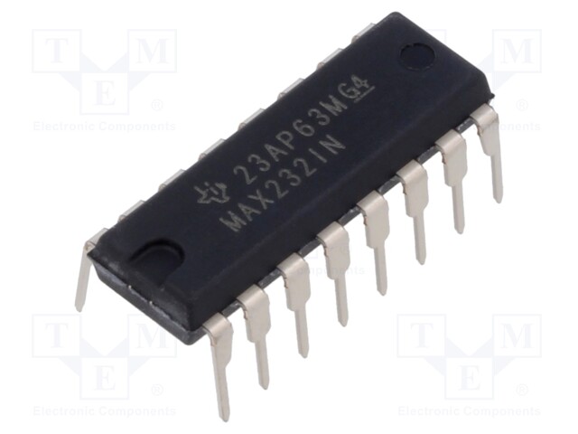 IC: interface; transceiver; full duplex,RS232; 120kbps; DIP16