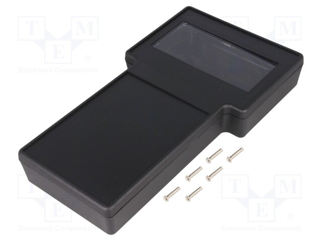 Enclosure: for devices with displays; X: 130mm; Y: 234mm; Z: 34mm