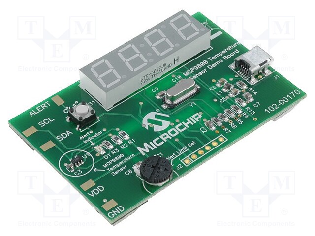 Dev.kit: Microchip; 4-digit LED