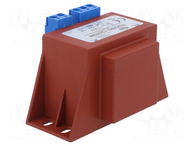 Transformer: mains; 12VA; 230VAC; 12V; 1A; Leads: terminal block