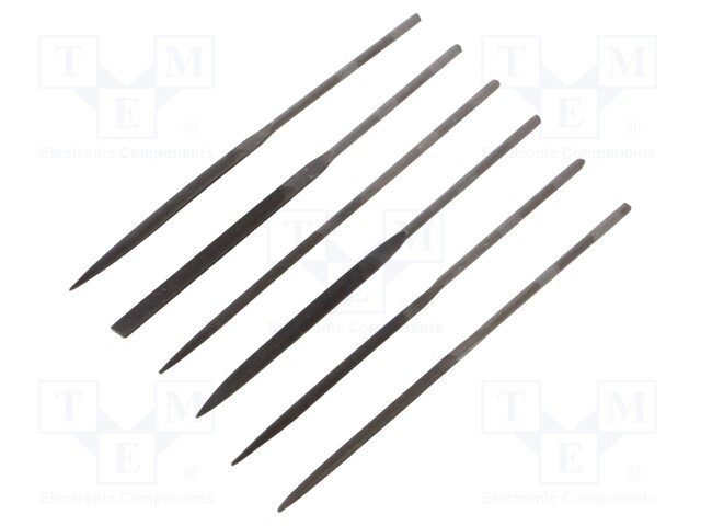 Kit: files; needle; Number of files: 6; 140mm